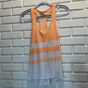 American Eagle Super Soft Striped Tank Top Size M